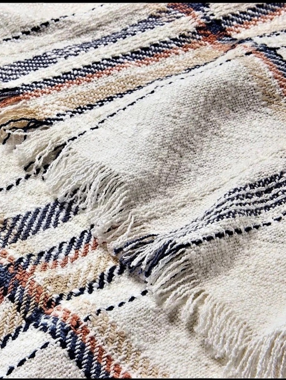 Hearth & Hand with Magnolia Plaid Woven Throw Blanket - Picture 3 of 3